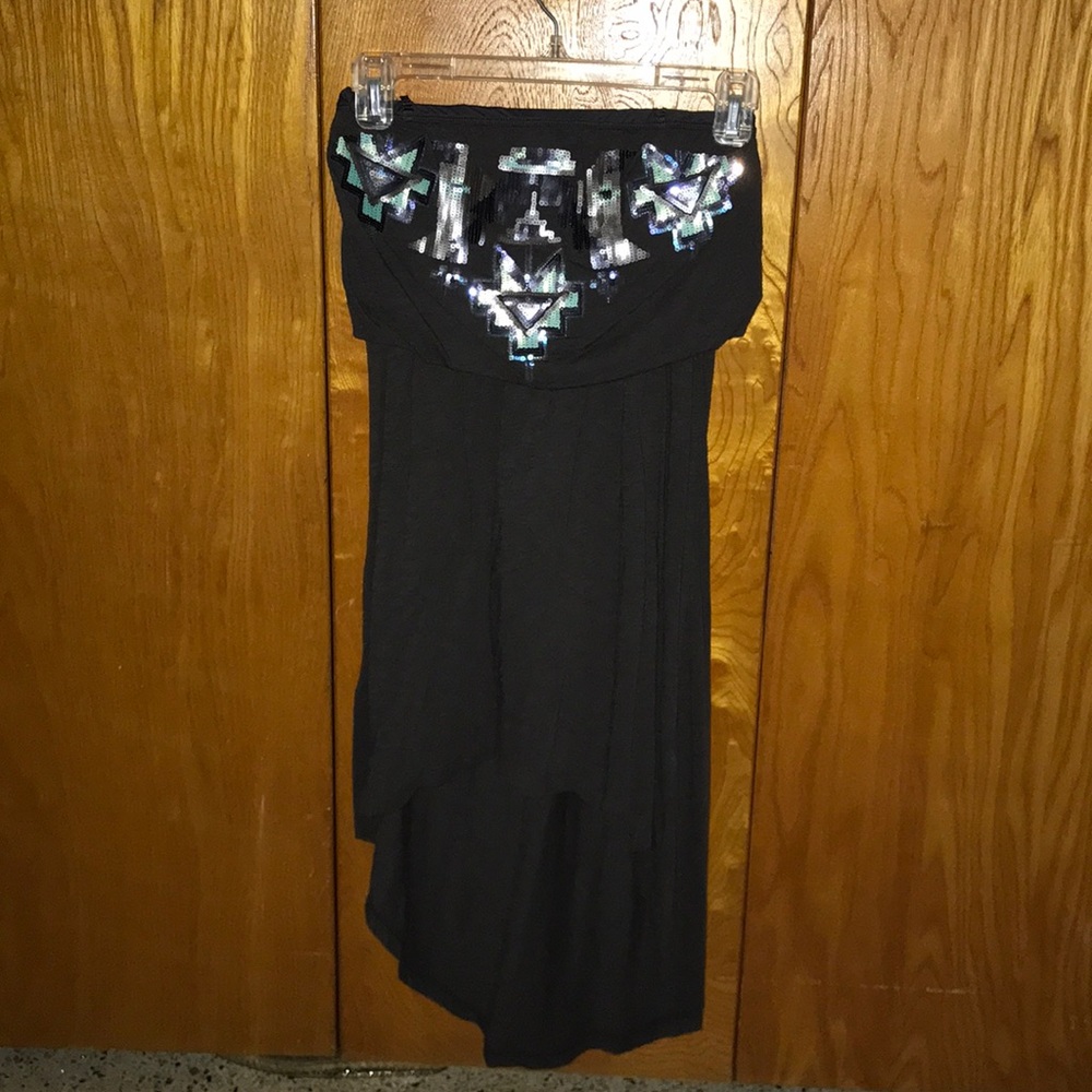 Strapless dress